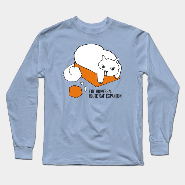 House Cat Expansion Long Sleeve T-Shirt by east coast meeple